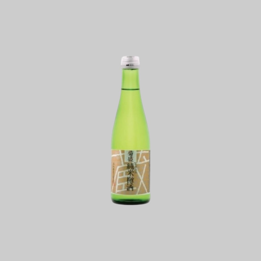 Kikusakari Junmai Tarusake Junmai Bottle 300ml 14.0% - Time2Drink